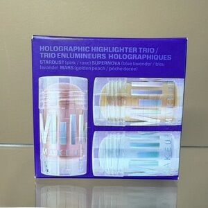 MILK MAKEUP Galactic Glow Holographic Highlighter Trio
